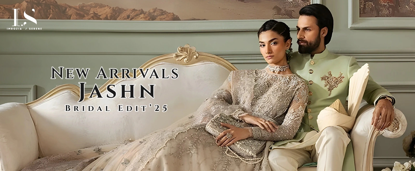Imrozia Serene Bridal Wear Latest Arrivals 2025