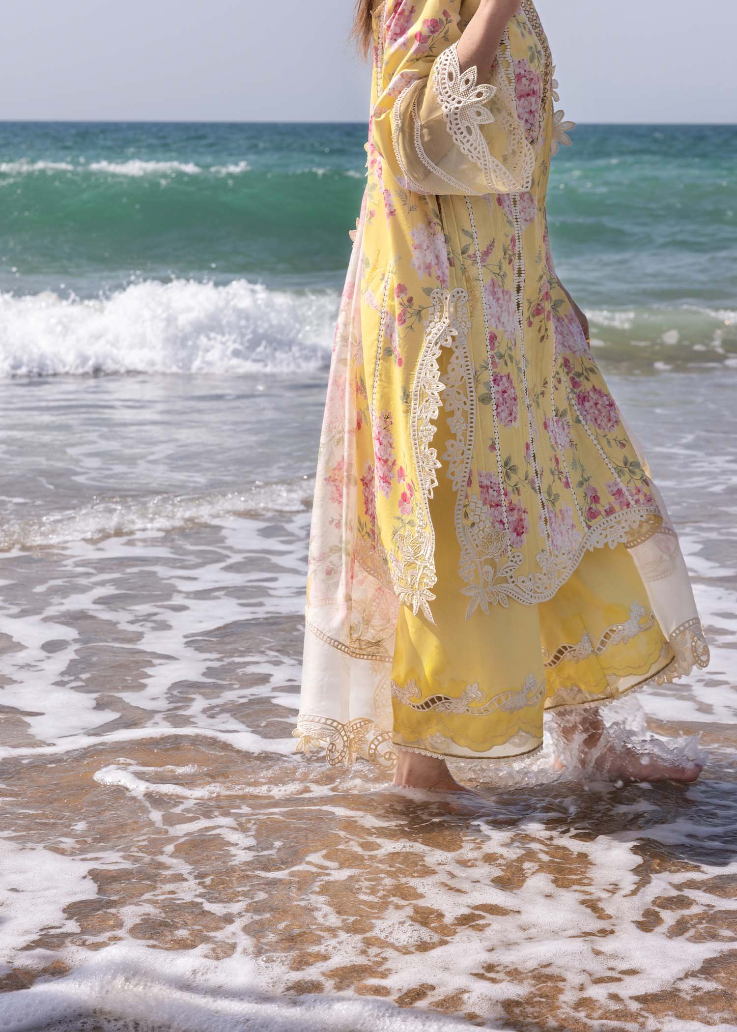 Crimson Flow Lawn 2025 "Sunflower" – Unstitched 3PC Outfit | Who’s That Girl D3A - Image 4