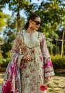 Elaf | Roses & Whites | Cream | Lawn | Unstitched | Print Chikankari Collocation '25 | 3 pc set - Image 5