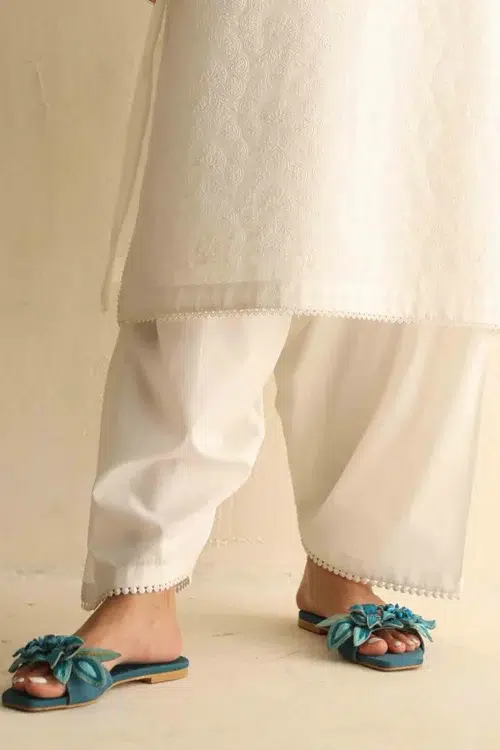 Image Selene'25 Flared Shalwar Stitched White | 1 Piece.