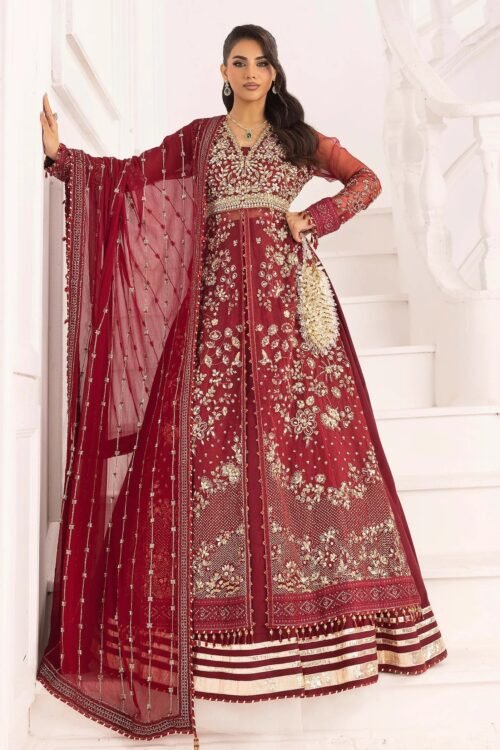 Adan's Libas | Perfume Festive Stitched "Red" Stitched Wedding Dresses | 3pc set