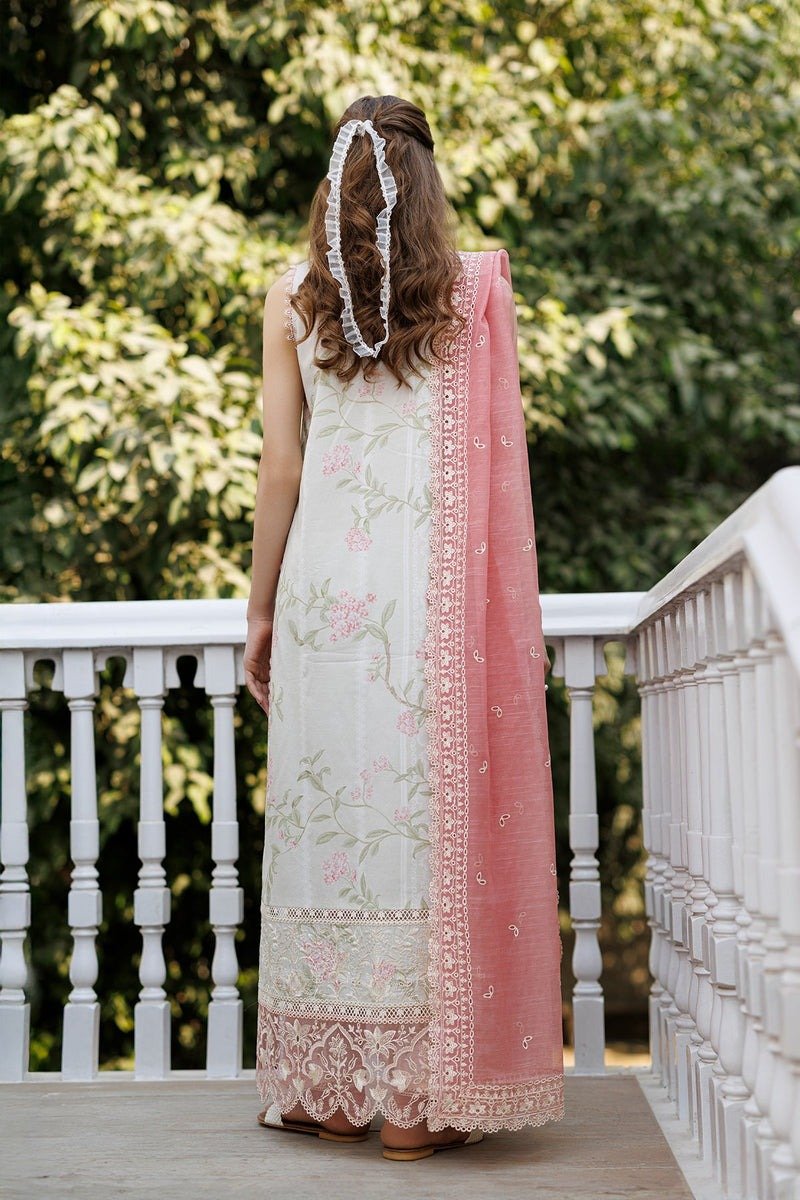 Ayzel | Summer Together Lawn vol-3 26 Unstitched "Pink" D2 Festive Wear| 3pc - Image 4