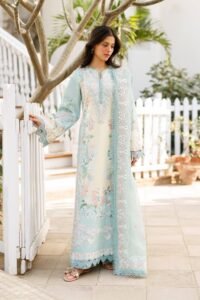 Ayzel | Summer Together Lawn vol-3 26 Unstitched "Blue" D3 Festive Wear| 3pc