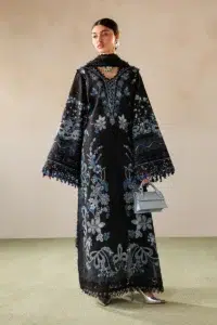 Baroque | Eid Lawn 2026 EL26 D08 Unstitched Formal Festive Wear "Black" | 3pcs.