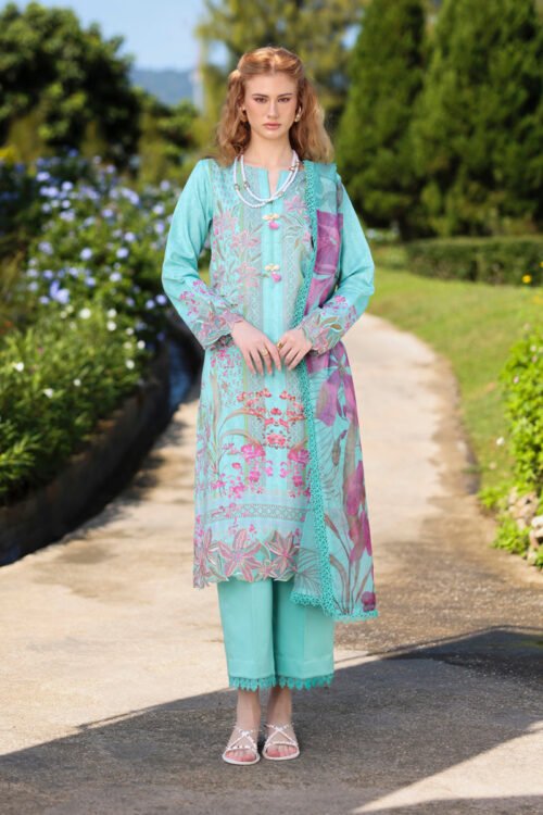 Rang Rasiya | Lifestyle Summer Lawn'26 D13-Stitched "Blue" Formal Festive Wear | 3pc