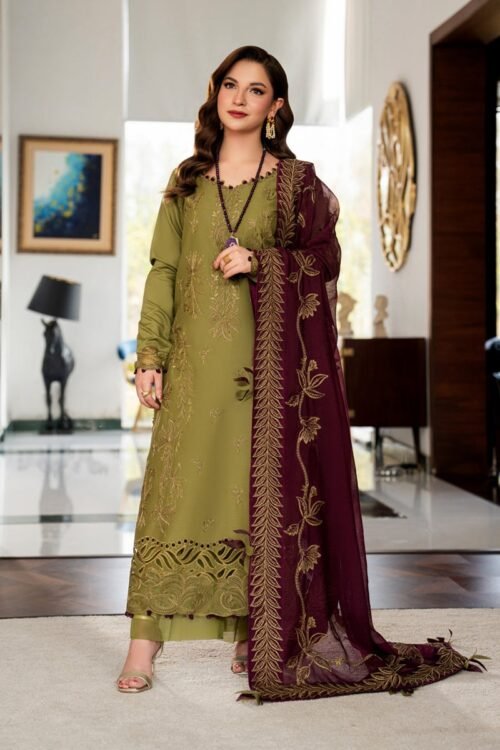 Rang Rasiya | Carnation Lawn Eid Edit'26 Irha-Unstitched "Green" Daily Casual Wear | 3pc